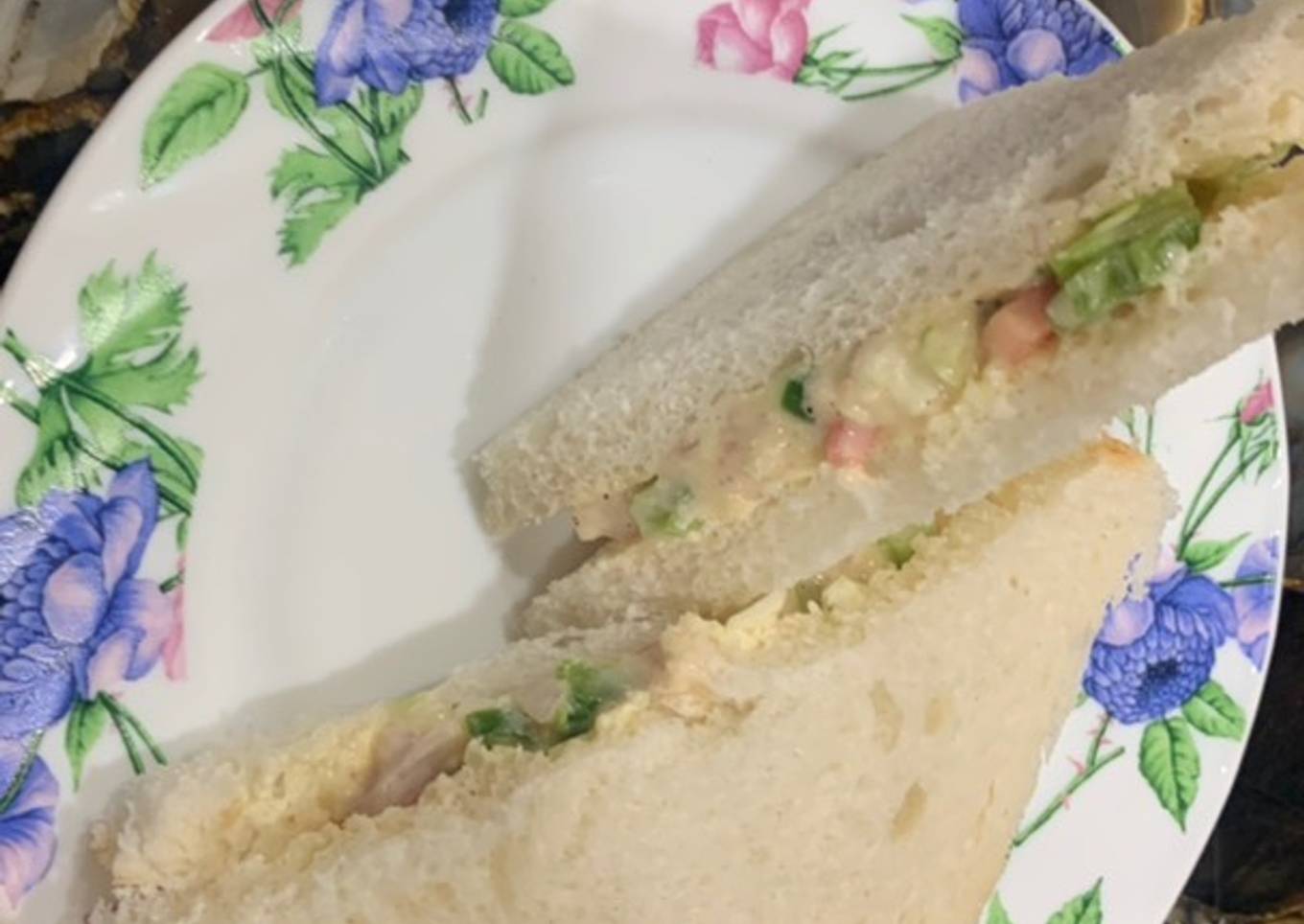 Coleslaw Sandwich