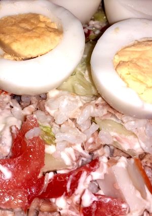 Una foto de Ensalada de arroz a mi manera