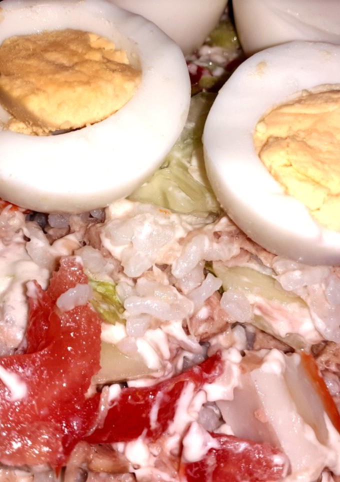 Una foto de Ensalada de arroz a mi manera