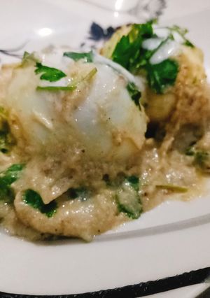 A picture of Afghani egg 🥚 malai.