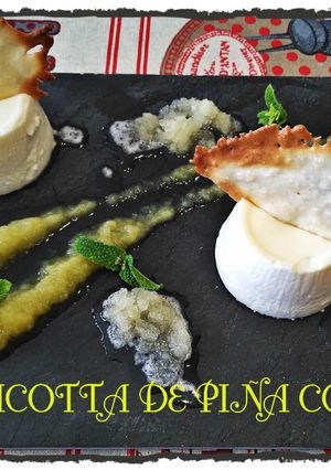 Foto principal de Panacotta de piña colada