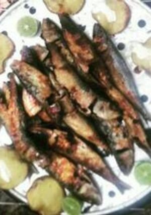Una foto de Sardinas a la leña