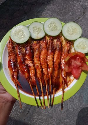 Foto resep Udang bakar saus madu