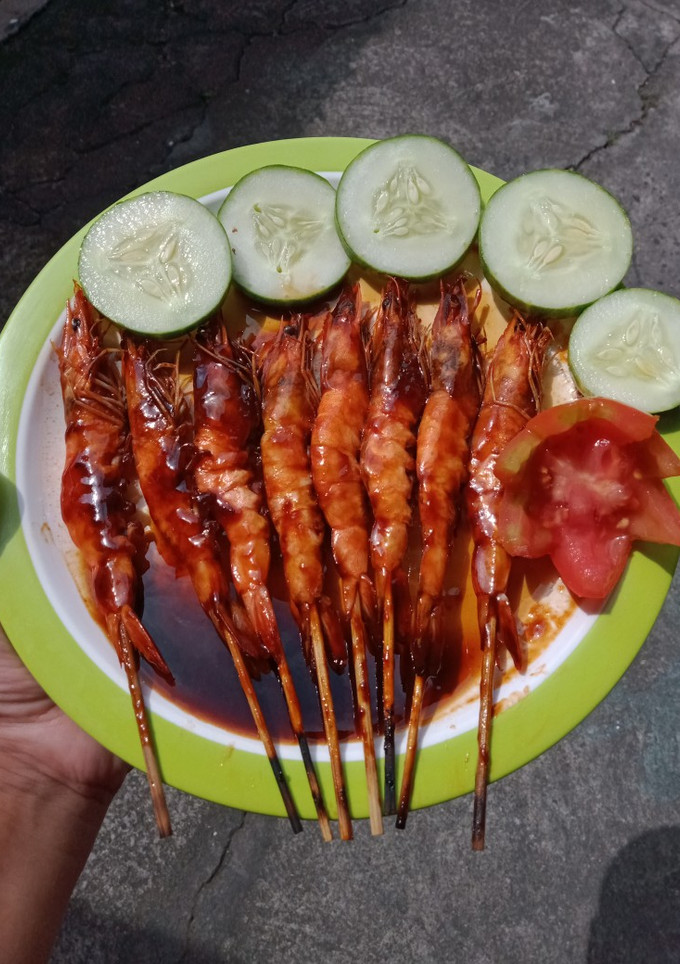 Foto resep Udang bakar saus madu
