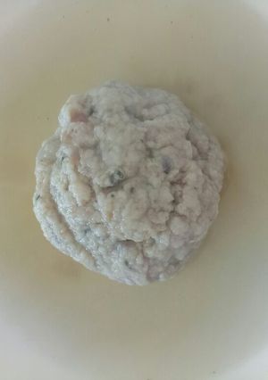 A picture of Canederli knödel dumpling.