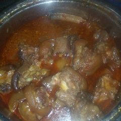 A picture of Cow leg.