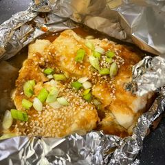 Asian Style Garlic & Ginger Cod Parcels A picture of Asian Style Garlic & Ginger Cod Parcels.