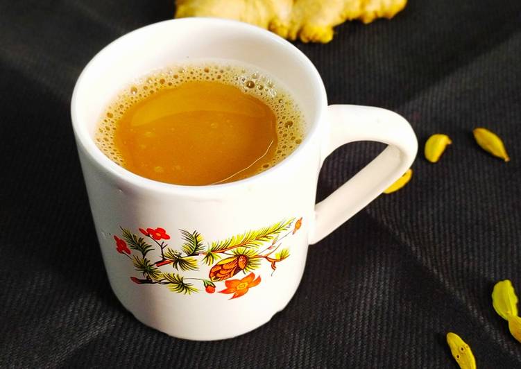 Simple Way to Prepare Super Quick Homemade Ginger tea