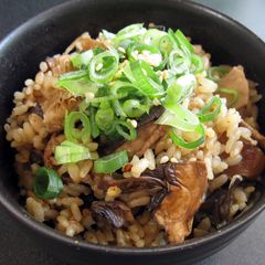 A picture of Dried Mushrooms Takikomi Gohan.