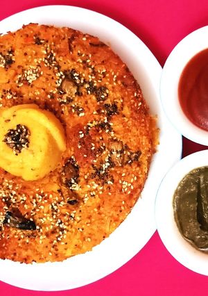 A picture of Savoury Veg Cake(Handwo).