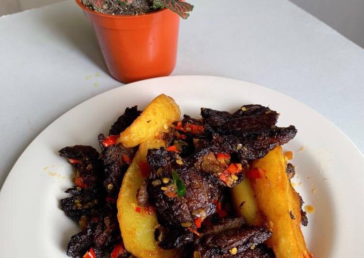 Cara Membuat Dendeng Batokok Murah