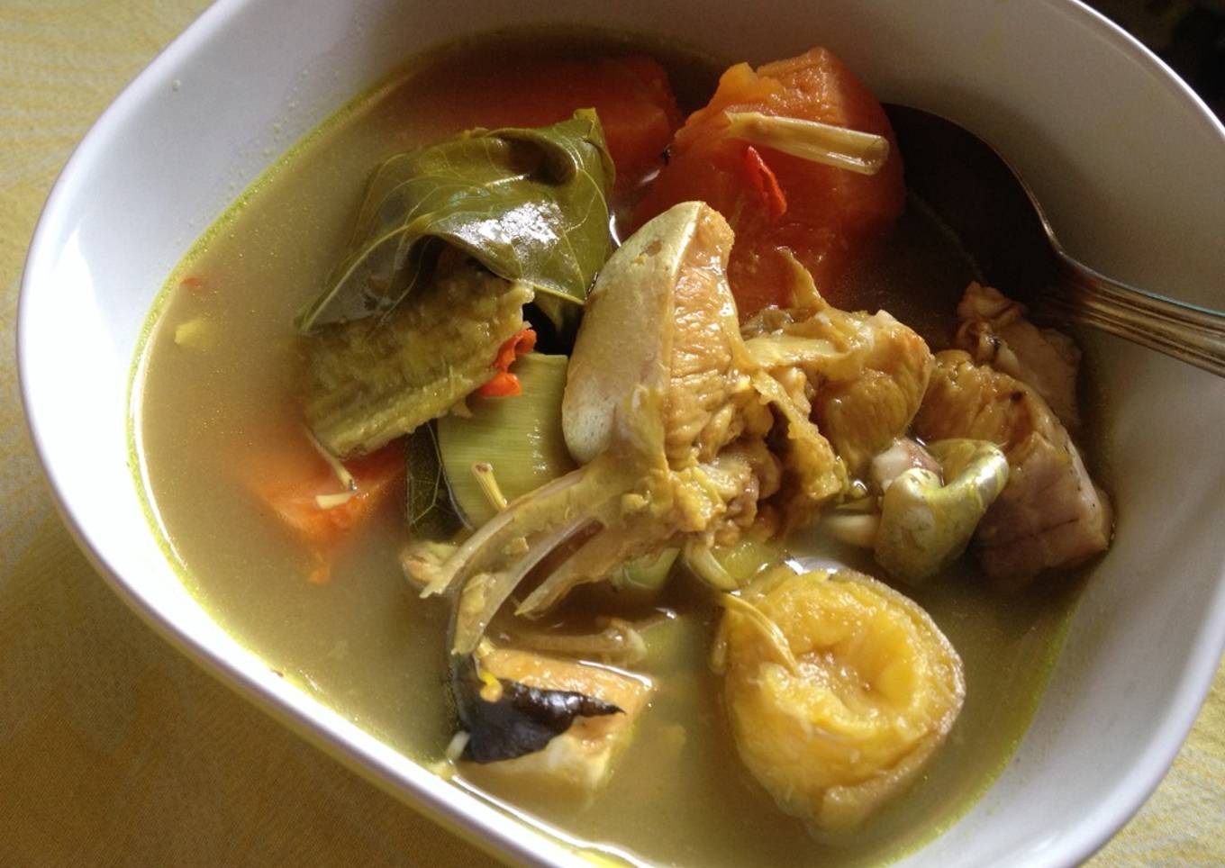 Sayur asam ikan patin