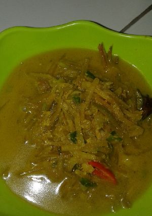 Foto resep Sayur kuning labu siem tanpa santan