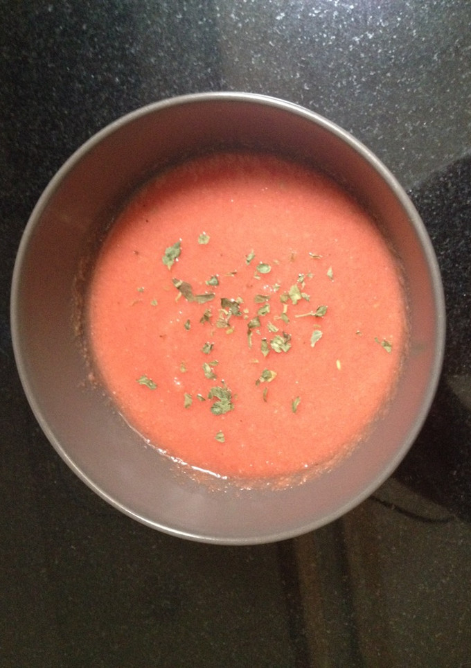 Una foto de Gazpacho