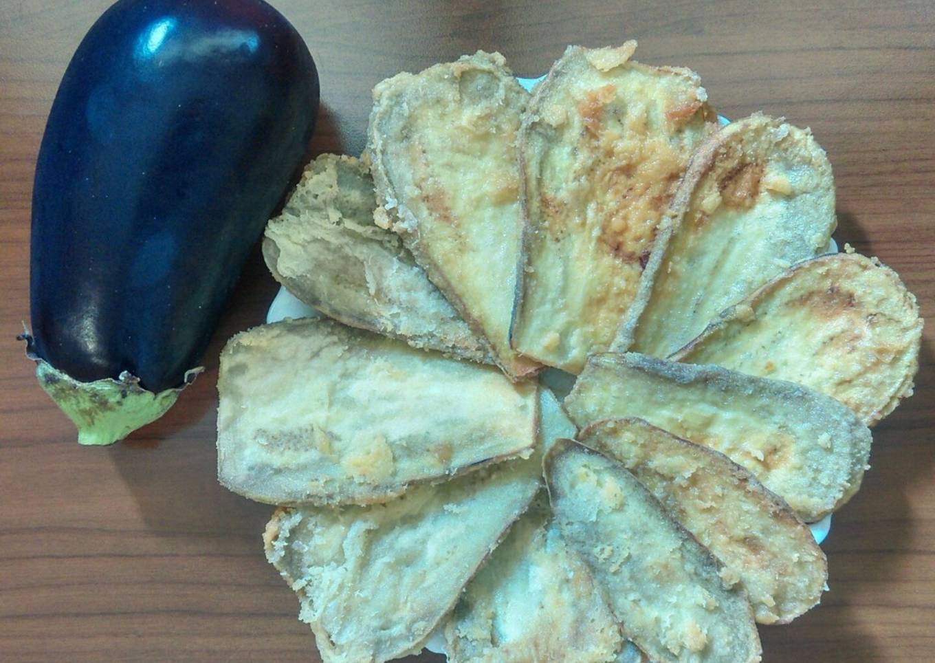 Berenjenas rebozadas de queso parmesano