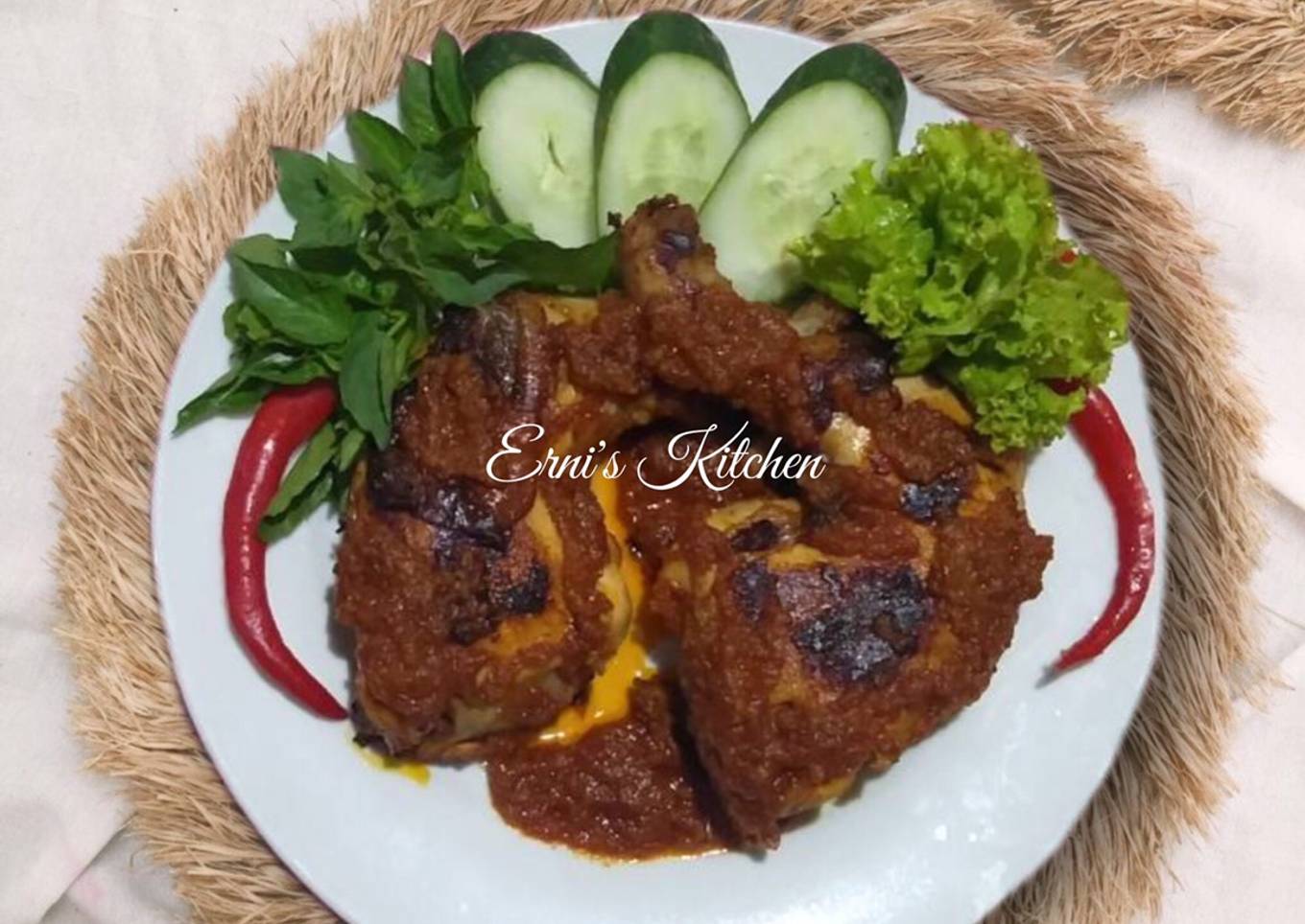 Ayam Bakar Taliwang Rumahan (Teflon)