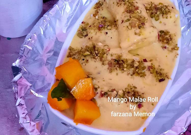 Recipe of Any-night-of-the-week Mango Malae Roll