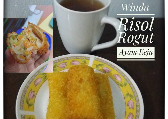 Resep Risol Rogut Ayam Keju Oleh Windaryanti Cookpad