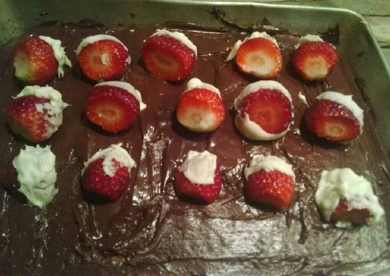 Chocolate Covered Strawberry Cake