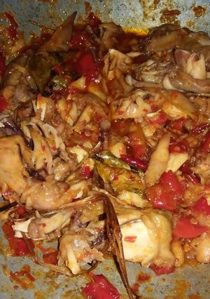 Foto resep Sayap ayam suwir pedas