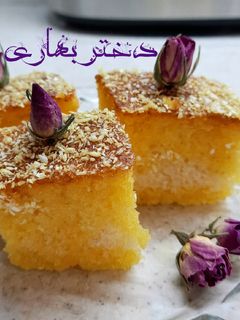 عکسی از دستور کیک باقلوا (کیک شربتی)