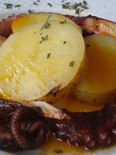 Una foto de Pulpo a la brasa