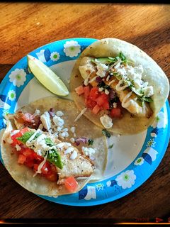 A picture of Fish Tacos.