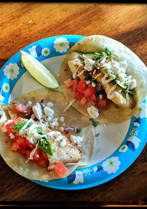 A picture of Fish Tacos.
