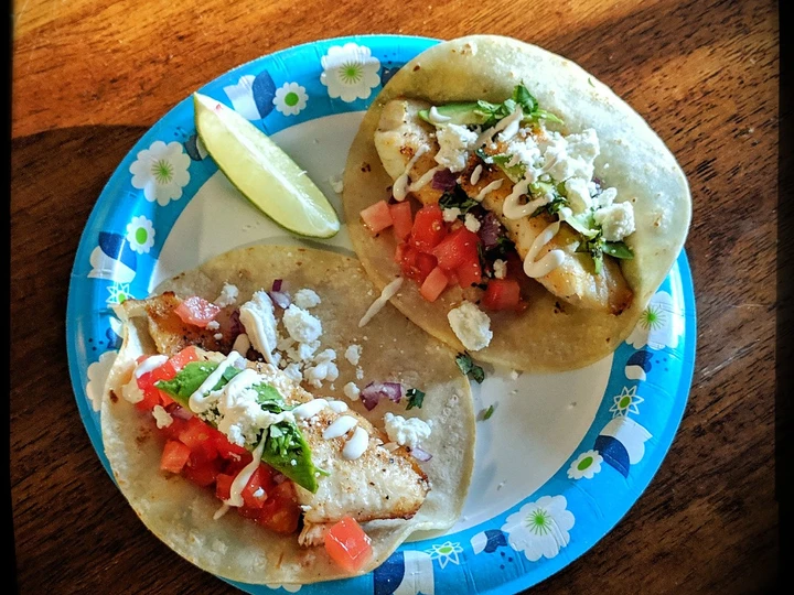 Easy Steps to Make Recipe Fish Tacos that is Can Pamper Your Tongue, Delicious}