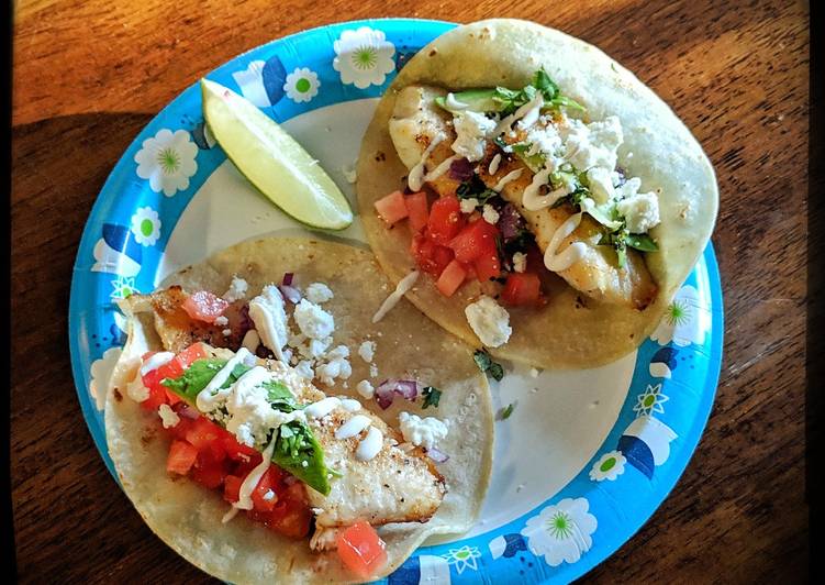 Easiest Way to Prepare Ultimate Fish Tacos