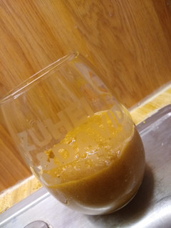 Una foto de Dulce de leche cortada