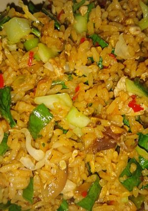 Foto resep Nasi Goreng Sayur Popcoy