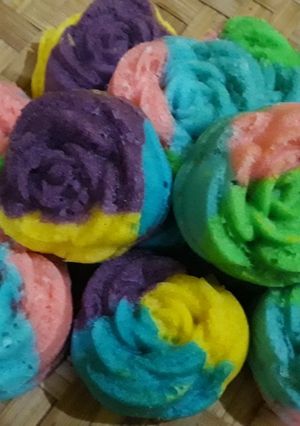 Foto resep Bolu kukus mawar lembut