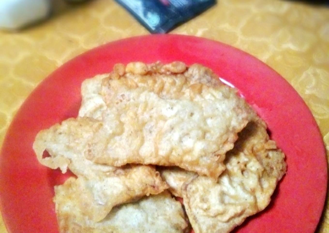 Tempe goreng lada hitam
