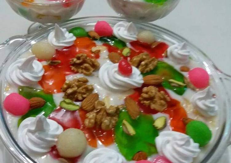 Simple Way to Make Perfect 🌾🌰🍎🍌🍨DOODH DULARI 🍨🍎🍌🌰🌾  #ramadankitiyari