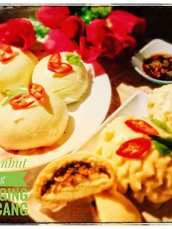 Langkah Mudah untuk Membuat Resep Bakpao lembut isi daging ayam&amp;daging sapi cincang yang Lezat Anti Ribet, Menggugah Selera