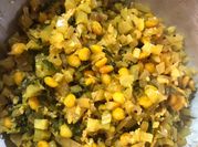 A picture of cauliflower leaves