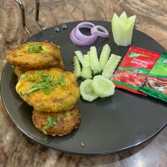 A picture of Tawa potato cutlets.