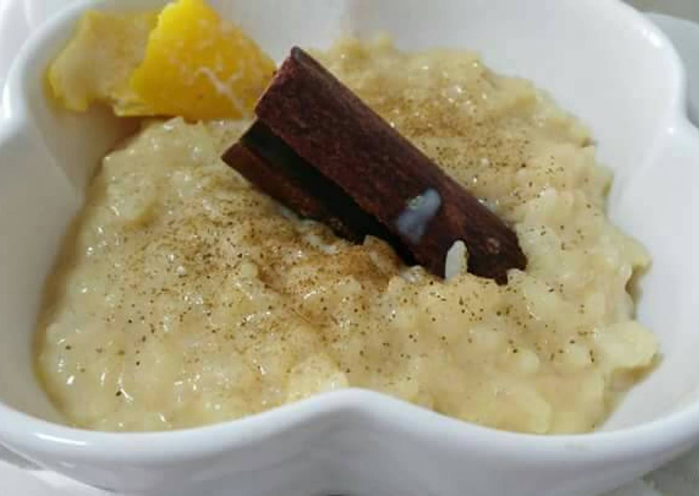 Arroz con leche al aroma de anís (Tradicional, TMX y GM)