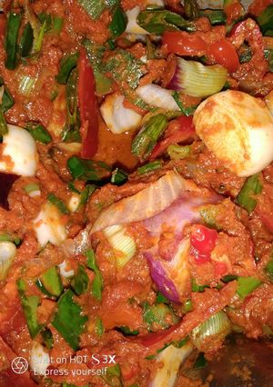 A picture of Veggies sauce.