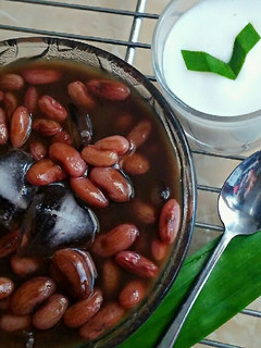Foto resep Es kacang merah
