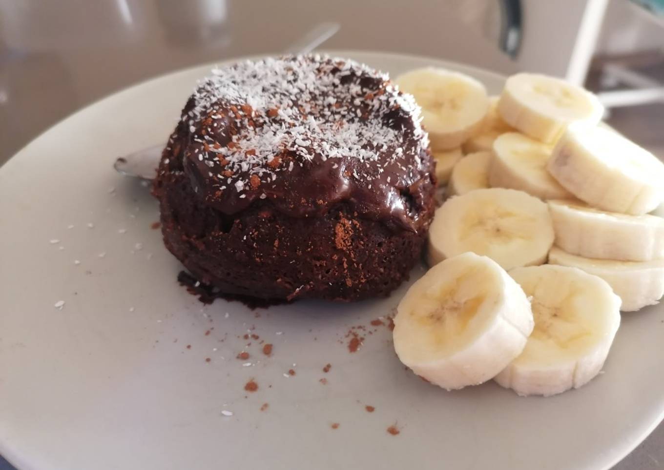 Brownie de choco proteico fit fit fit