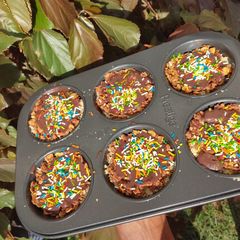 A picture of No bake dessert cups.