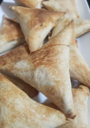 صورة لوصفة سمبوسه بيض