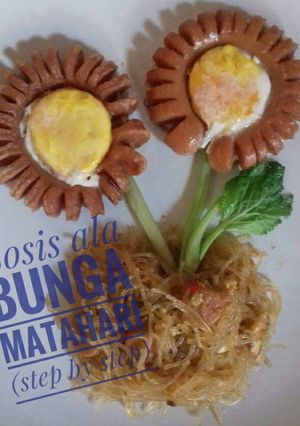 Foto resep Sosis ala Bunga Matahari