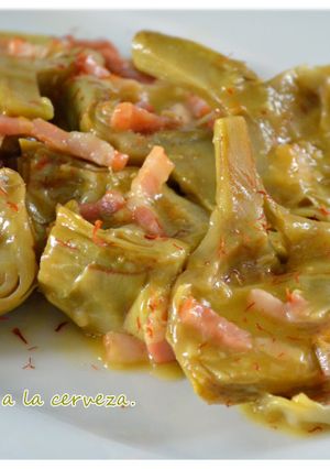 Foto principal de Alcachofas a la cerveza (Thermomix)