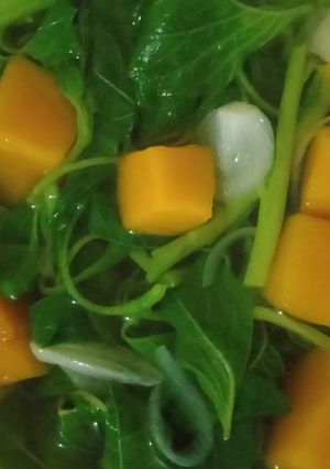 Foto resep Bayam bening banjar