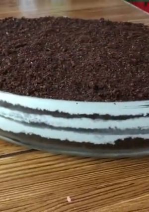 Una foto de Postre de galletitas fácil