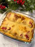 Pimientos de piquillo rellenos de bacalao gratinados - Adviento Navidad Cookpad