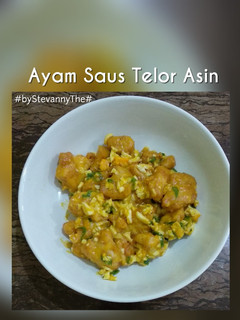 Foto resep Ayam Saus Telur Asin